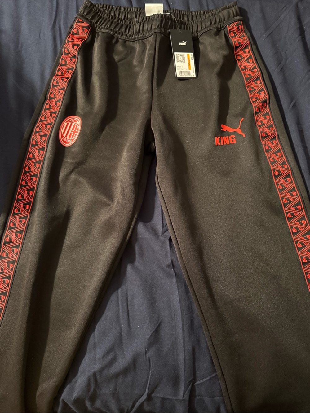 AC Milan Puma KING Anthem Sweatpants Size Small